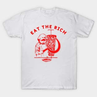 Eat The Rich Marx Döner Kebab Socialist T-Shirt